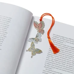 The Met Store Office*Japanese Obi Butterflies Bookmark