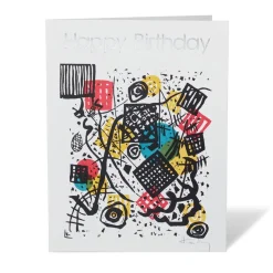 The Met Store Notecards & Correspondence*Kandinsky Small Worlds Happy Birthday Cards