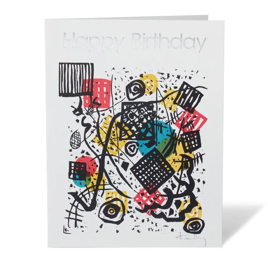 The Met Store Notecards & Correspondence*Kandinsky Small Worlds Happy Birthday Cards