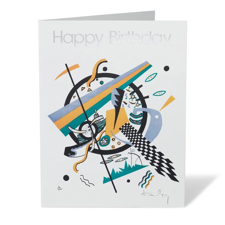 The Met Store Notecards & Correspondence*Kandinsky Small Worlds Happy Birthday Cards