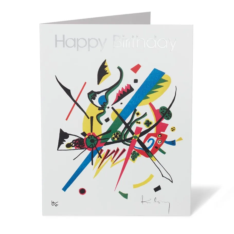 The Met Store Notecards & Correspondence*Kandinsky Small Worlds Happy Birthday Cards