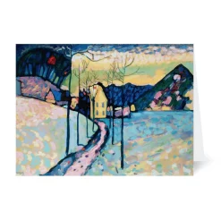 The Met Store Holiday Cards*Kandinsky: Winter Landscape Holiday Cards