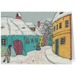 The Met Store Holiday Cards*Krenek: Houses in the Snow Holiday Cards