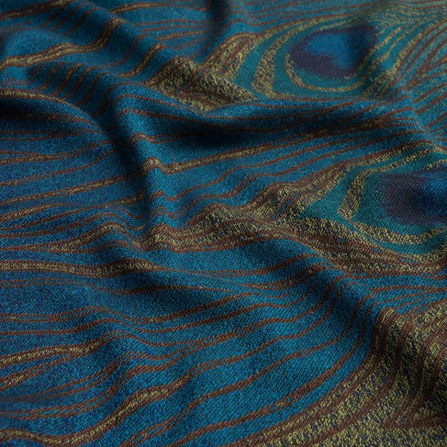 The Met Store Scarves & Wraps*Louis C. Tiffany Peacock Feather Wool-Blend Shawl