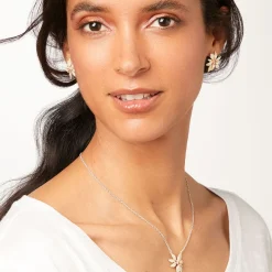 The Met Store Earrings*Magnolia Stud Earrings