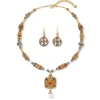 The Met Store Jewelry Sets*Medieval Byzantine Statement Necklace and Drop Earrings Set