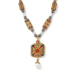 The Met Store Jewelry Sets*Medieval Byzantine Statement Necklace and Drop Earrings Set
