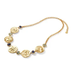The Met Store Necklaces*Mediterranean Coin Statement Necklace