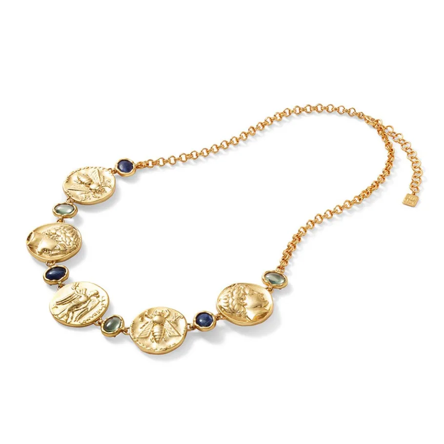 The Met Store Necklaces*Mediterranean Coin Statement Necklace