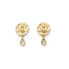 The Met Store Earrings*Mediterranean Coin Stud Earrings