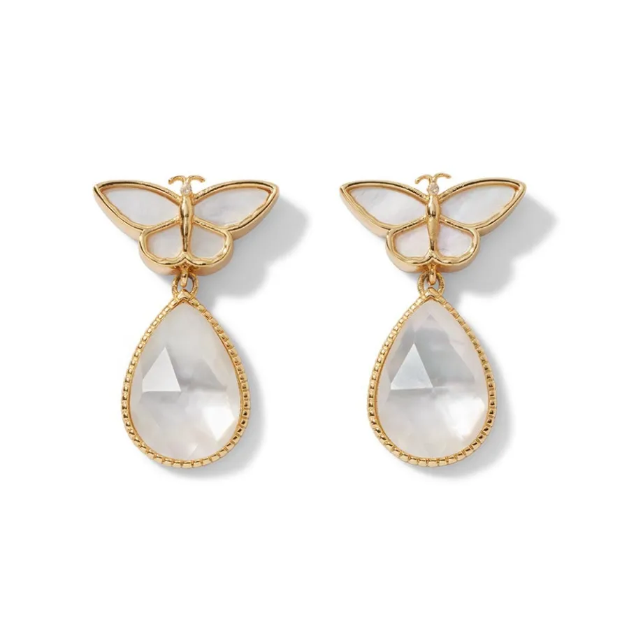 The Met Store Jewelry Sets*Meiji Butterfly Pendant Necklace and Drop Earrings Set