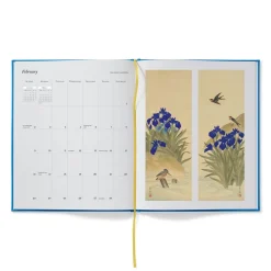 The Met Store Calendars*Met Irises Clothbound Monthly Calendar 2025