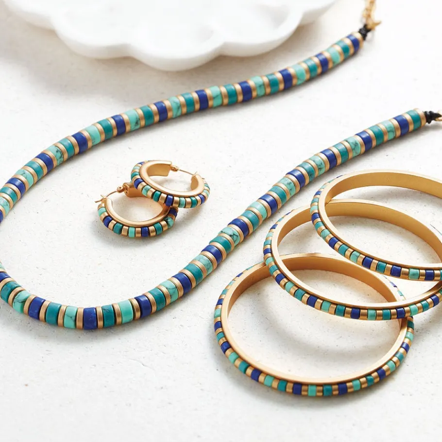 The Met Store Bracelets*Middle Kingdom Cylindrical Bead Bangles