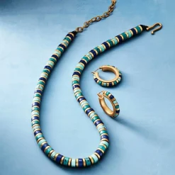 The Met Store Earrings*Middle Kingdom Cylindrical Bead Earrings