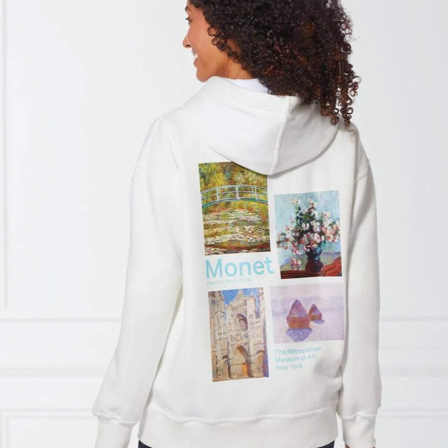 The Met Store Clothing*Monet Impressions Zip-Up Hoodie
