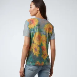 The Met Store Clothing*Monet Sunflowers Women's Tee