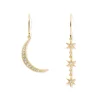The Met Store Earrings*Moon and Stars Drop Earrings