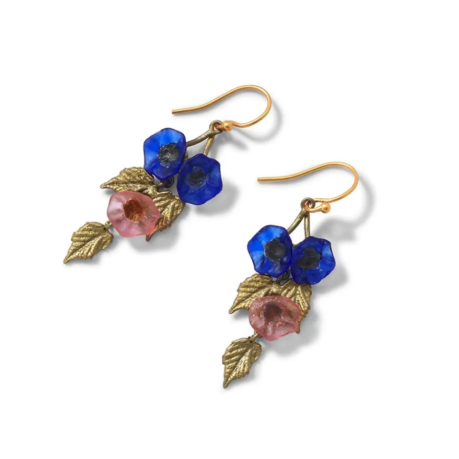 The Met Store Earrings*Morning Glories Drop Earrings