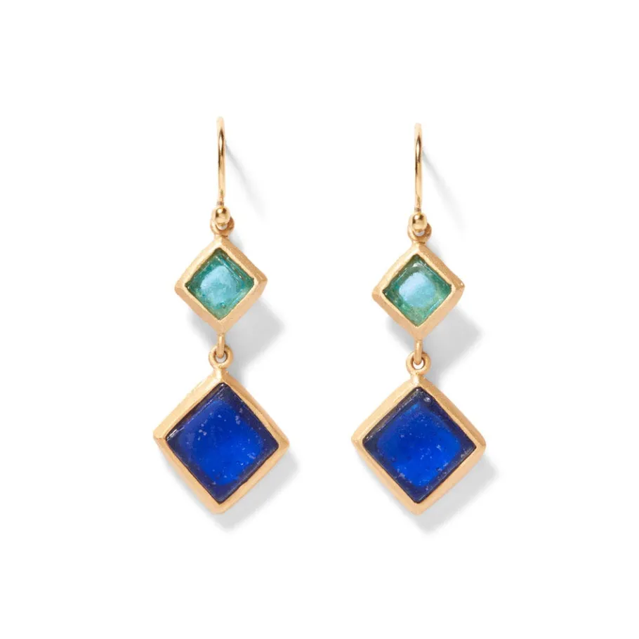 The Met Store Earrings*Mosaic Column Drop Earrings