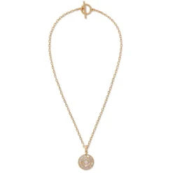 The Met Store Necklaces*Mother-of-Pearl Mosaic T-Bar Pendant Necklace