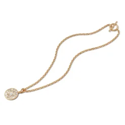 The Met Store Necklaces*Mother-of-Pearl Mosaic T-Bar Pendant Necklace