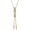 The Met Store Necklaces*Mother-of-Pearl Tile Double Lariat Necklace