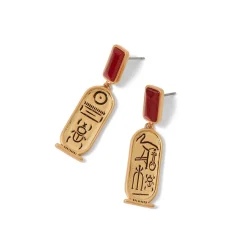 The Met Store Earrings*New Kingdom Gems Double-Drop Earrings