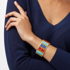 The Met Store Bracelets*New Kingdom Gems Hinged Cuff