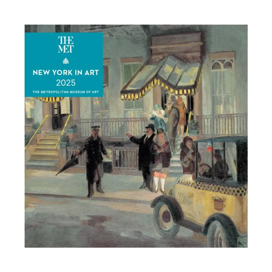 The Met Store Calendars*New York in Art Mini Wall Calendar 2025