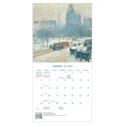 The Met Store Calendars*New York in Art Mini Wall Calendar 2025