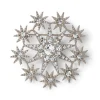 The Met Store Pins & Brooches*Ottoman Star Antiqued Silver Brooch