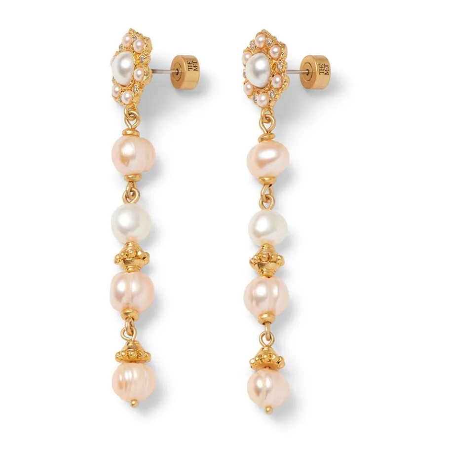 The Met Store Earrings*Philippine Pearl Linear Drop Earrings