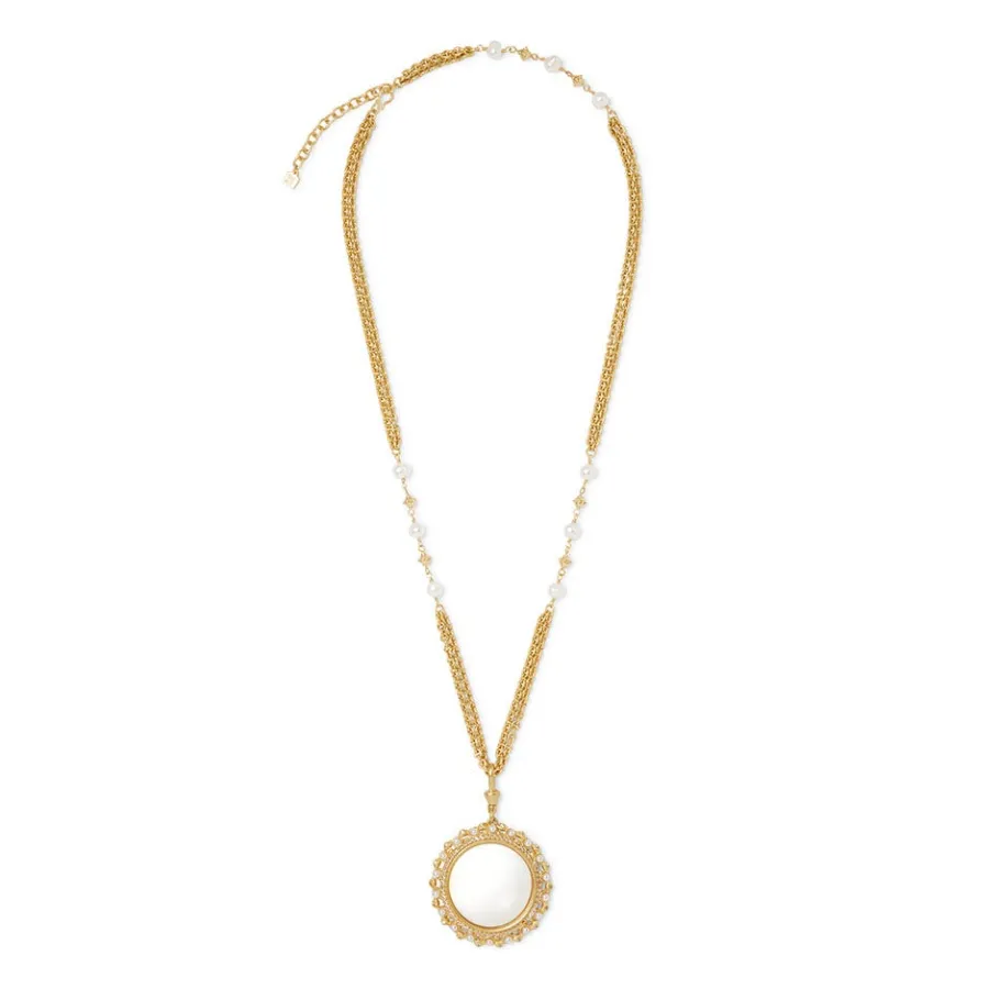 The Met Store Necklaces*Philippine Pearl Magnifier Pendant Necklace