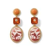 The Met Store Earrings*Qing Bottle Lotus Pond Drop Earrings