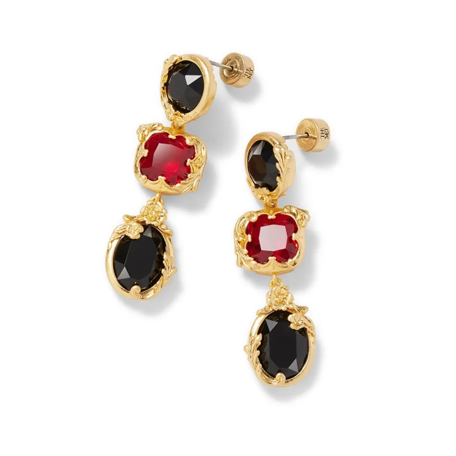 The Met Store Earrings*Rococo Motifs Drop Earrings
