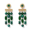 The Met Store Earrings*Roman Malachite Chandelier Earrings