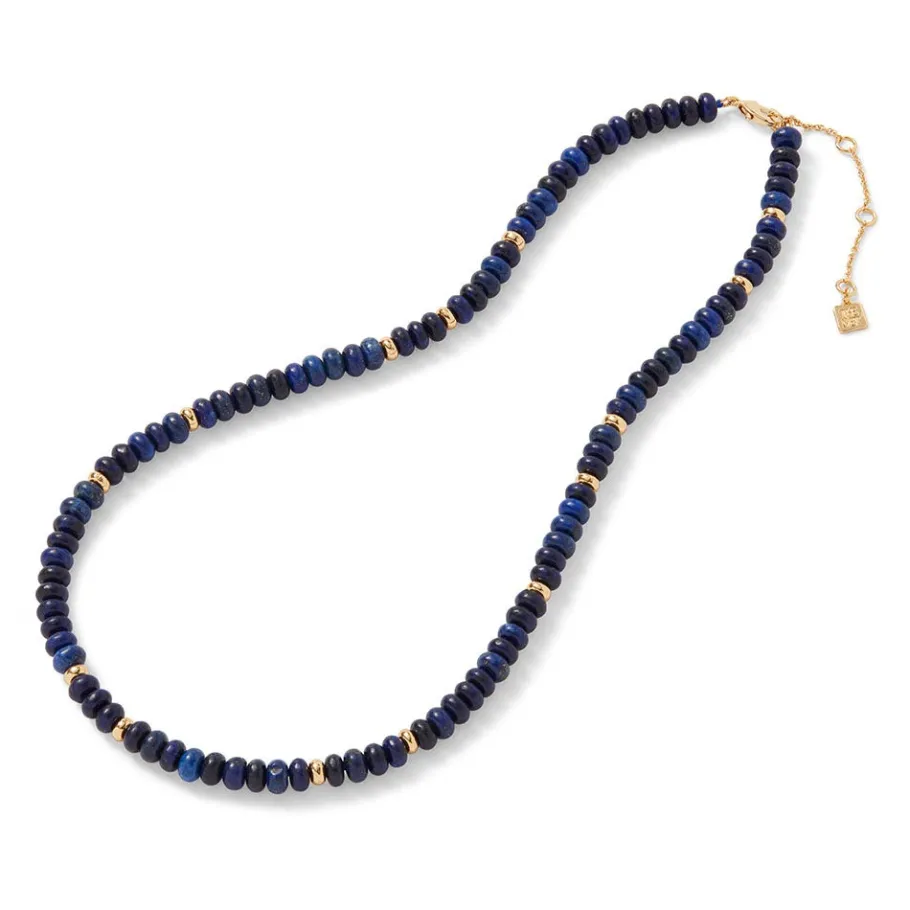 The Met Store Necklaces*Royal Egyptian Beaded Lapis Necklace