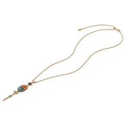The Met Store Necklaces*Royal Scarab Lariat Necklace