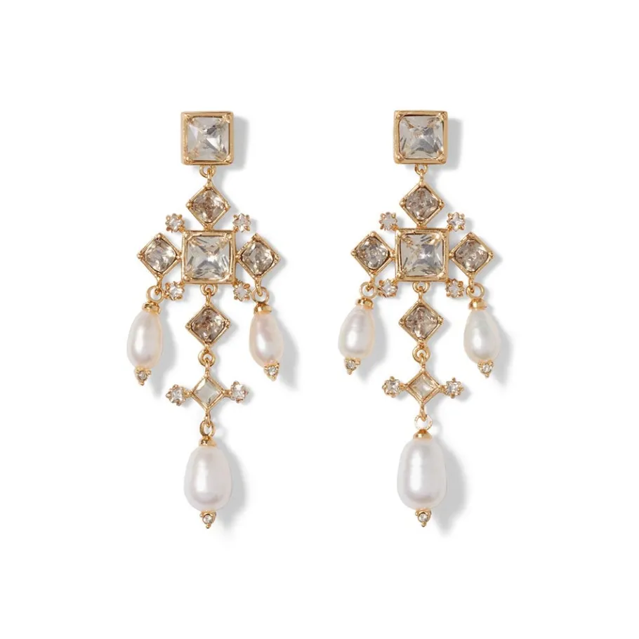 The Met Store Earrings*Royal Tudor Chandelier Earrings