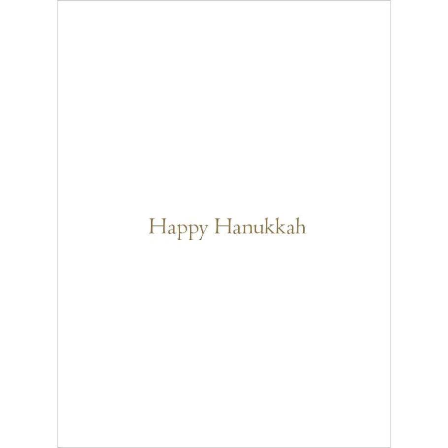 The Met Store Holiday Cards*Sklar: Golden Lights Hanukkah Cards