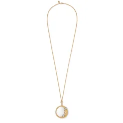 The Met Store Necklaces*Spanish Day and Night Magnifier Pendant Necklace