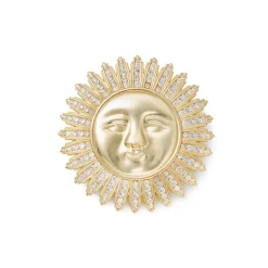 The Met Store Pins & Brooches*Spanish Day and Night Sun Brooch