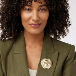 The Met Store Pins & Brooches*Spanish Day and Night Sun Brooch