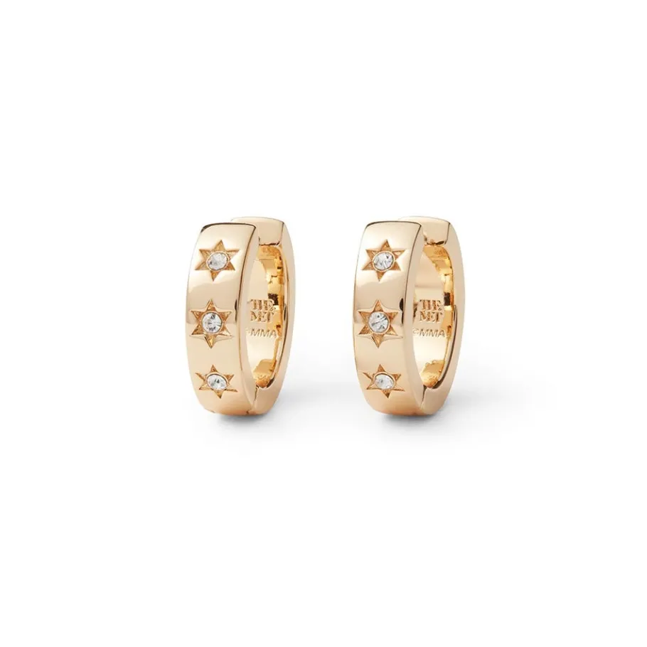 The Met Store Earrings*Star Huggie Earrings