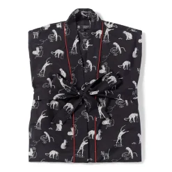 The Met Store Clothing*Steinlen Cats Unisex Cotton Robe