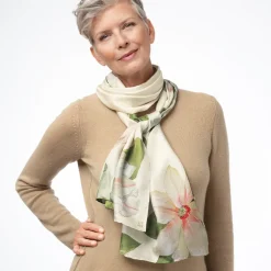 The Met Store Scarves & Wraps*Studies of Magnolias Oblong Silk Scarf