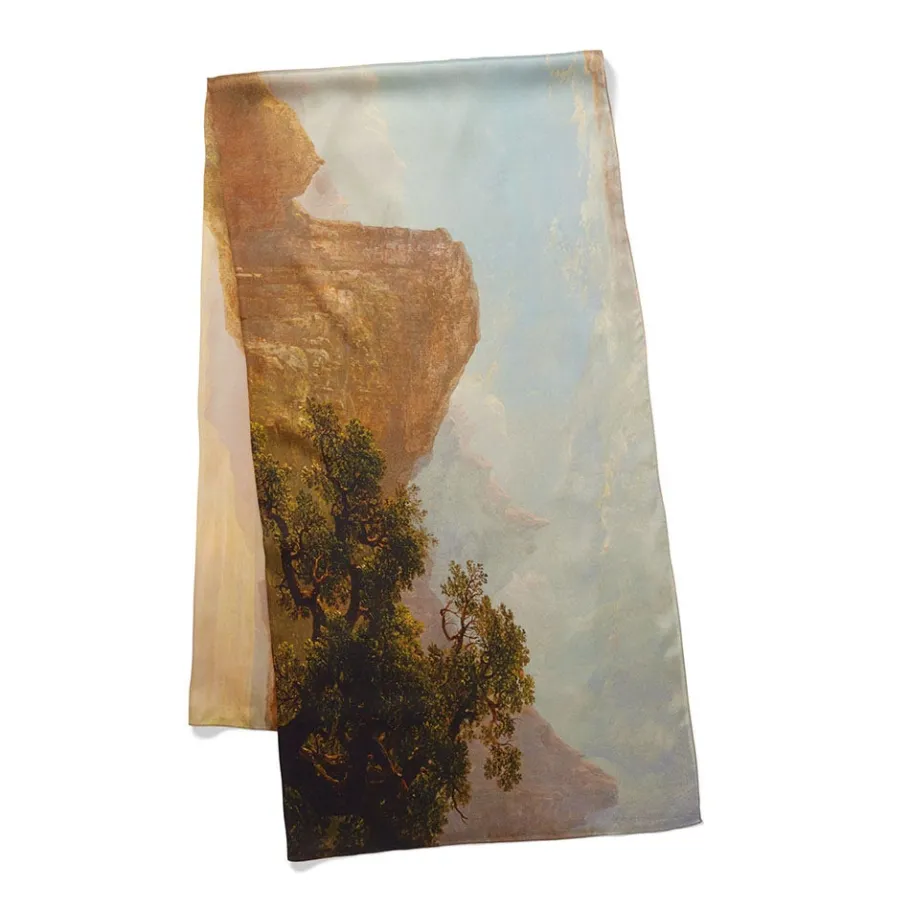 The Met Store Scarves & Wraps*Sublime Landscapes Durand Oversize Oblong Silk Scarf