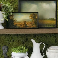 The Met Store Tableware|Decorative Accents*Sublime Landscapes Heade Newburyport Meadows Large Lacquer Tray