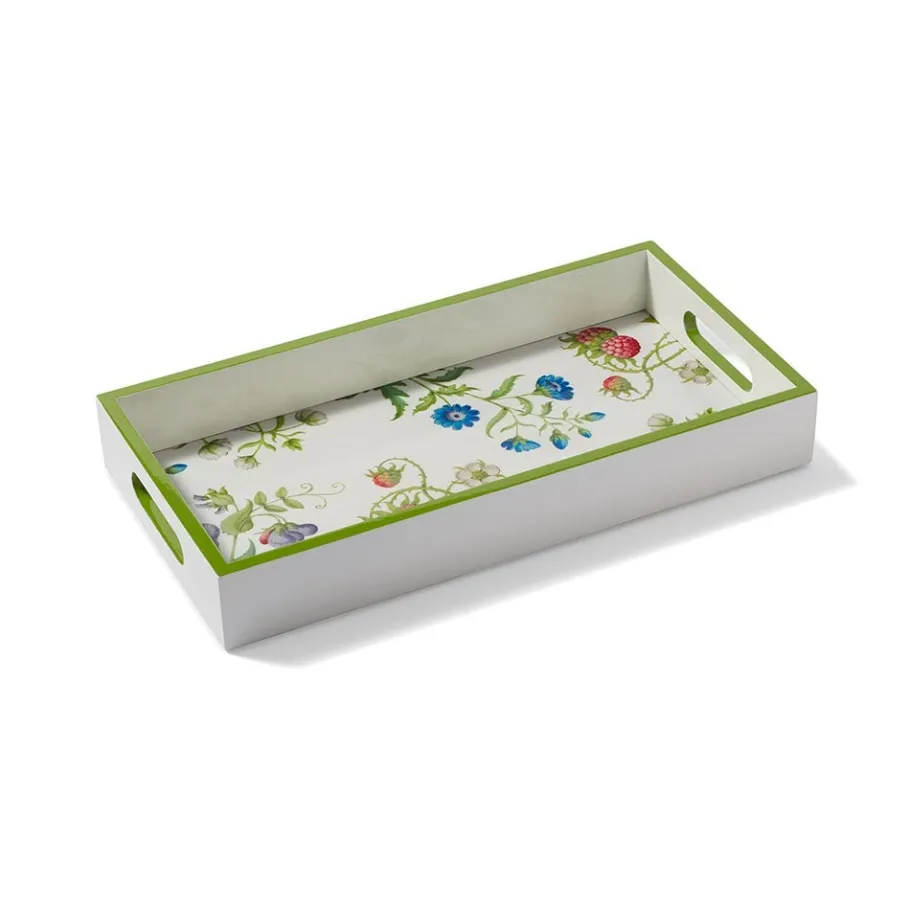 The Met Store Tableware|Decorative Accents*The Met Cloisters Garden Rectangular Lacquer Tray
