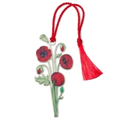 The Met Store Office*The Met Cloisters Garden Poppy Bookmark
